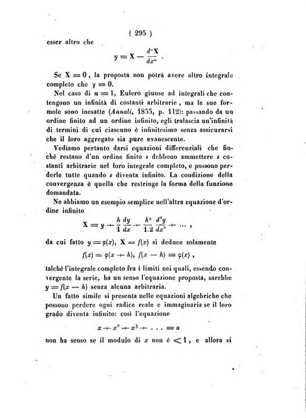 Annali di scienze matematiche e fisiche