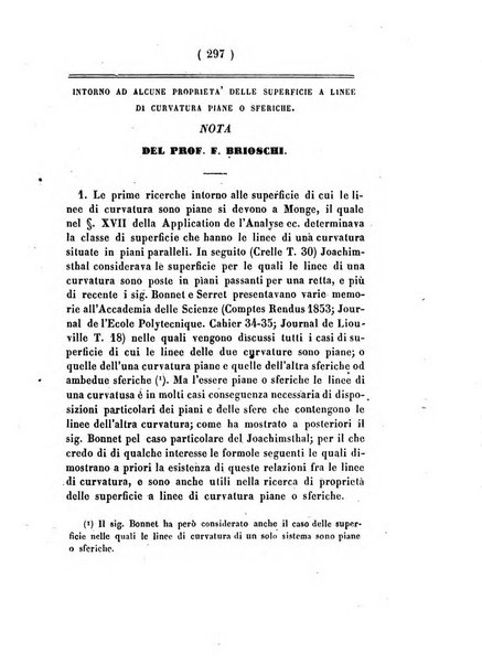 Annali di scienze matematiche e fisiche