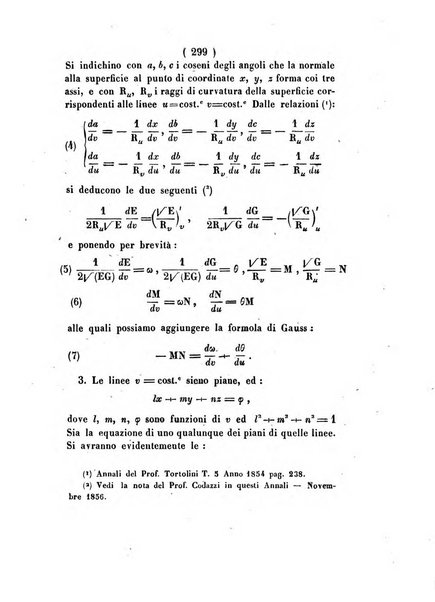 Annali di scienze matematiche e fisiche