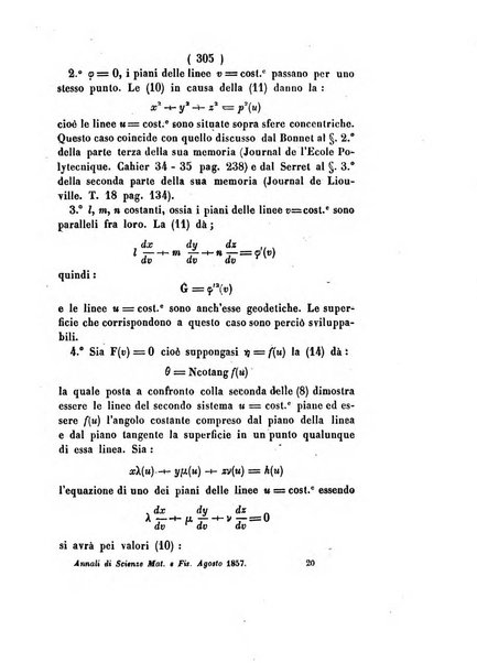 Annali di scienze matematiche e fisiche