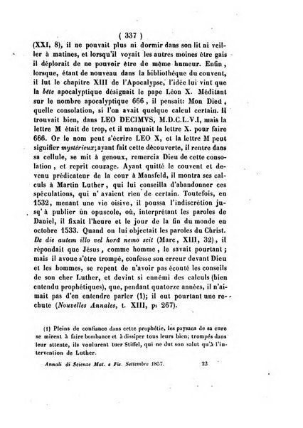 Annali di scienze matematiche e fisiche