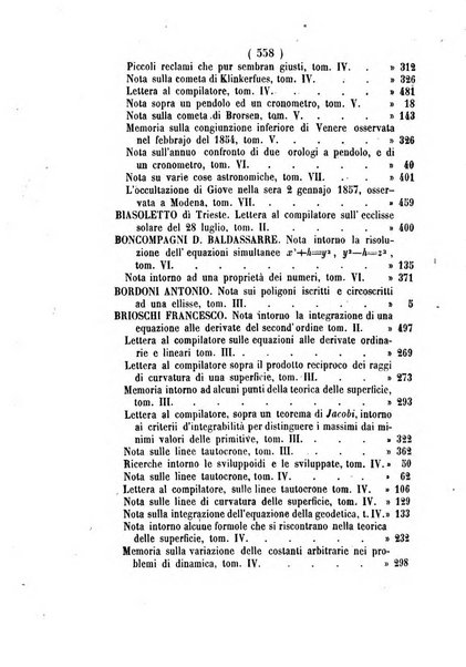 Annali di scienze matematiche e fisiche