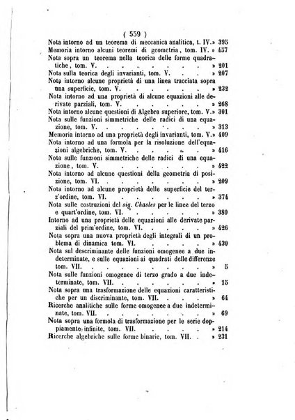 Annali di scienze matematiche e fisiche