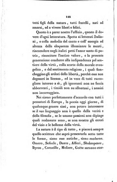 L'esule giornale di letteratura italiana antica e moderna