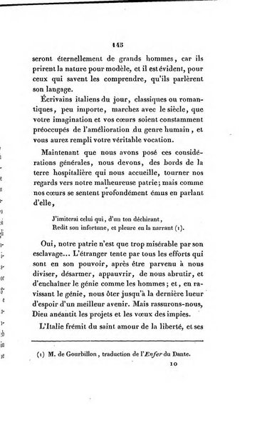 L'esule giornale di letteratura italiana antica e moderna