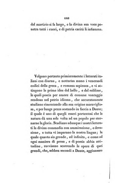 L'esule giornale di letteratura italiana antica e moderna