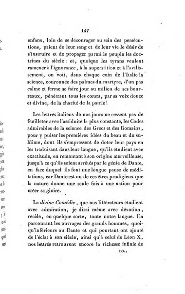 L'esule giornale di letteratura italiana antica e moderna