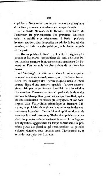 L'esule giornale di letteratura italiana antica e moderna