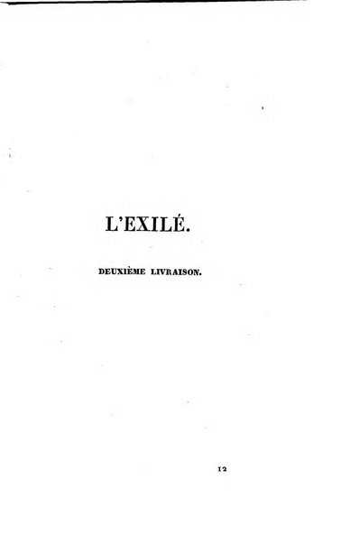 L'esule giornale di letteratura italiana antica e moderna