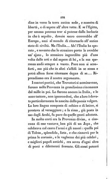 L'esule giornale di letteratura italiana antica e moderna