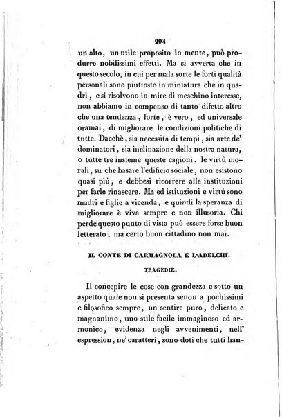 L'esule giornale di letteratura italiana antica e moderna