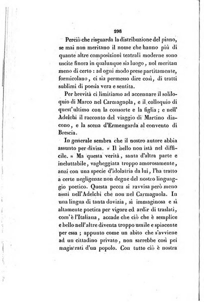 L'esule giornale di letteratura italiana antica e moderna