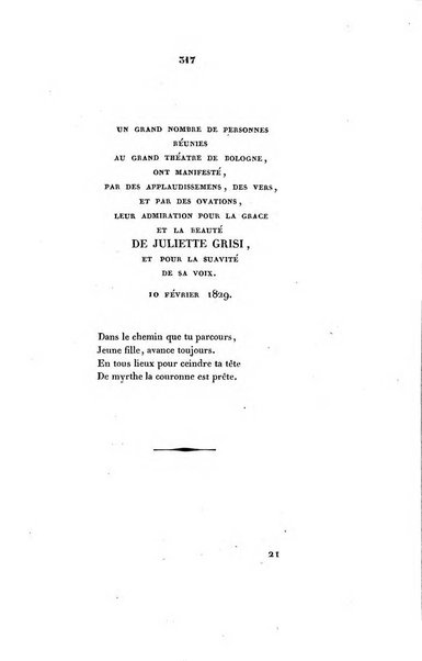 L'esule giornale di letteratura italiana antica e moderna