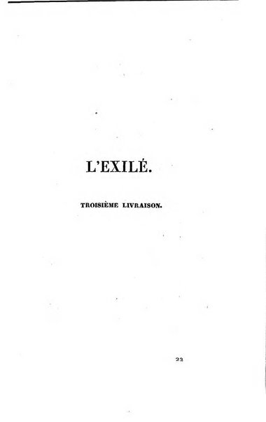 L'esule giornale di letteratura italiana antica e moderna