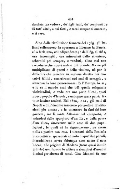 L'esule giornale di letteratura italiana antica e moderna