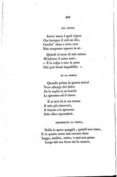 L'esule giornale di letteratura italiana antica e moderna