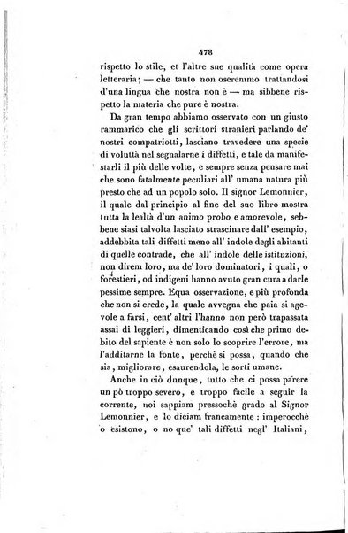 L'esule giornale di letteratura italiana antica e moderna