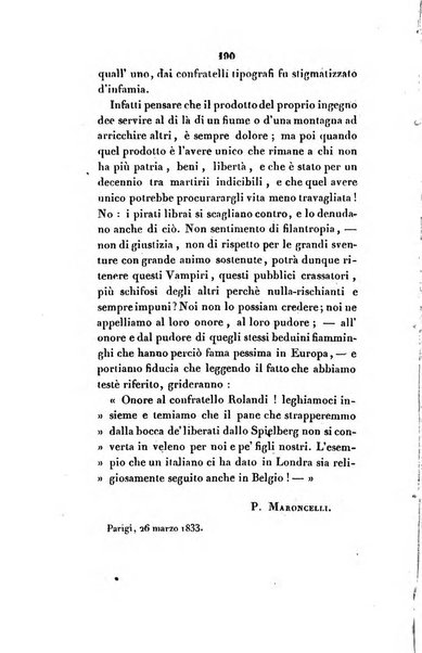 L'esule giornale di letteratura italiana antica e moderna