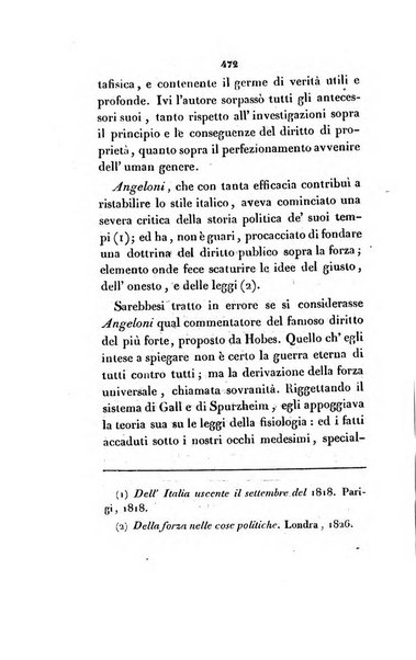 L'esule giornale di letteratura italiana antica e moderna