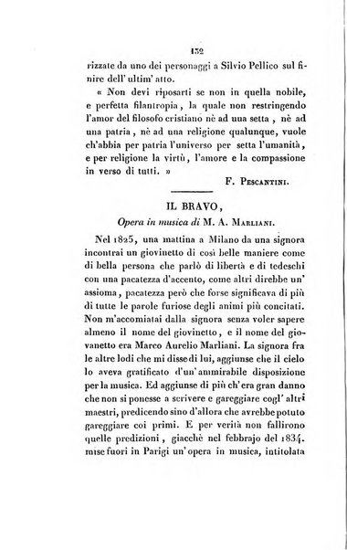 L'esule giornale di letteratura italiana antica e moderna