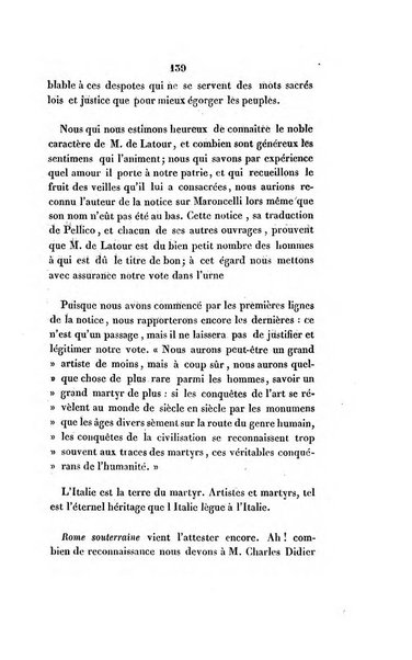 L'esule giornale di letteratura italiana antica e moderna