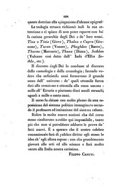 L'esule giornale di letteratura italiana antica e moderna