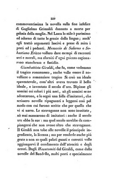 L'esule giornale di letteratura italiana antica e moderna