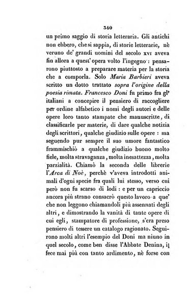 L'esule giornale di letteratura italiana antica e moderna