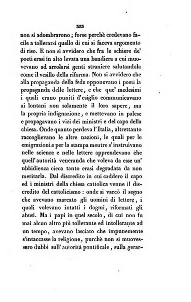 L'esule giornale di letteratura italiana antica e moderna