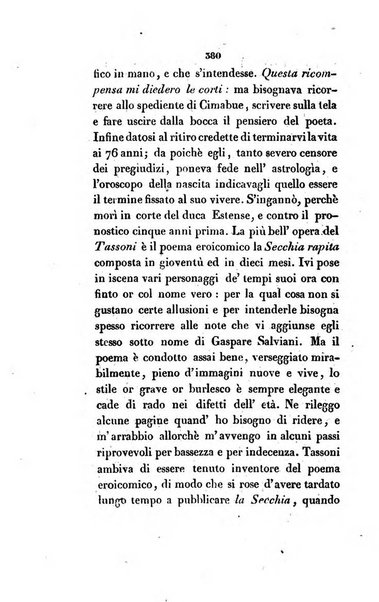 L'esule giornale di letteratura italiana antica e moderna