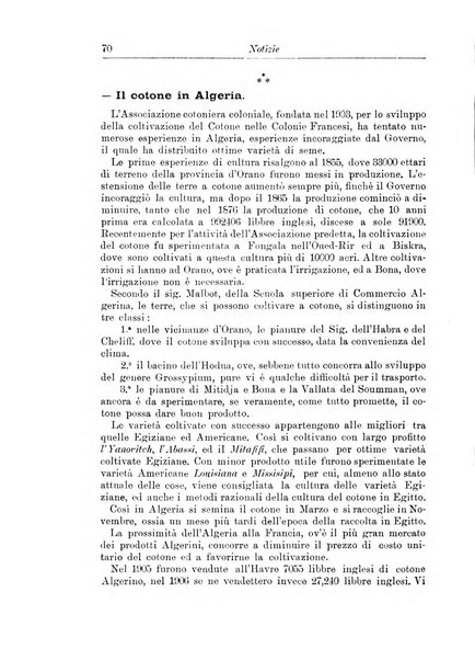 L'agricoltura coloniale organo dell'Istituto agricolo coloniale italiano e dell'Ufficio agrario sperimentale dell'Eritrea