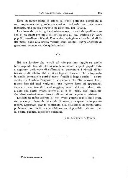 L'agricoltura coloniale organo dell'Istituto agricolo coloniale italiano e dell'Ufficio agrario sperimentale dell'Eritrea