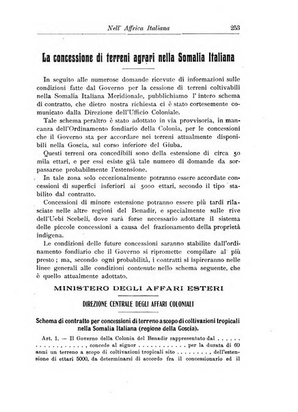 L'agricoltura coloniale organo dell'Istituto agricolo coloniale italiano e dell'Ufficio agrario sperimentale dell'Eritrea