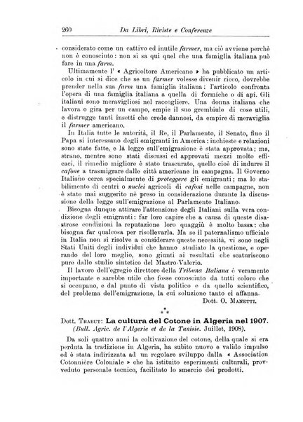 L'agricoltura coloniale organo dell'Istituto agricolo coloniale italiano e dell'Ufficio agrario sperimentale dell'Eritrea