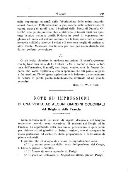 L'agricoltura coloniale organo dell'Istituto agricolo coloniale italiano e dell'Ufficio agrario sperimentale dell'Eritrea