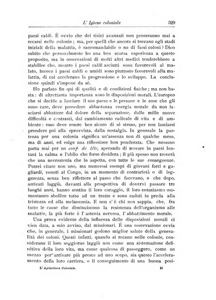 L'agricoltura coloniale organo dell'Istituto agricolo coloniale italiano e dell'Ufficio agrario sperimentale dell'Eritrea