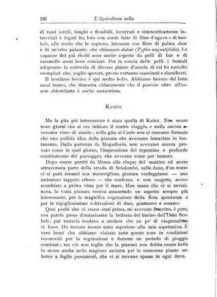 L'agricoltura coloniale organo dell'Istituto agricolo coloniale italiano e dell'Ufficio agrario sperimentale dell'Eritrea