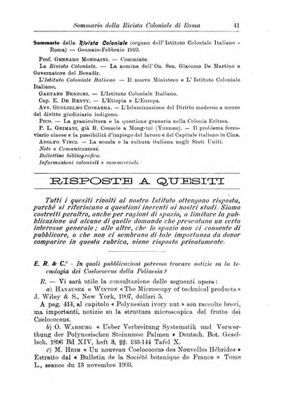 L'agricoltura coloniale organo dell'Istituto agricolo coloniale italiano e dell'Ufficio agrario sperimentale dell'Eritrea