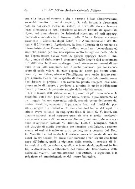 L'agricoltura coloniale organo dell'Istituto agricolo coloniale italiano e dell'Ufficio agrario sperimentale dell'Eritrea