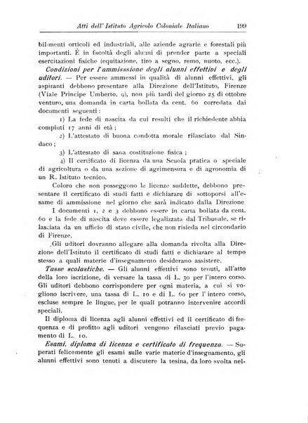 L'agricoltura coloniale organo dell'Istituto agricolo coloniale italiano e dell'Ufficio agrario sperimentale dell'Eritrea