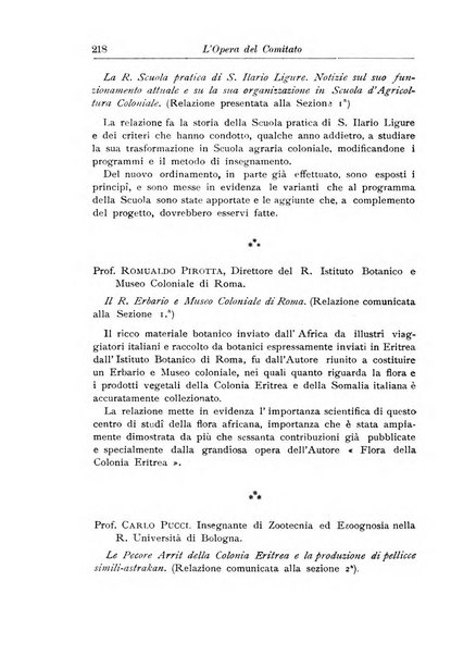 L'agricoltura coloniale organo dell'Istituto agricolo coloniale italiano e dell'Ufficio agrario sperimentale dell'Eritrea