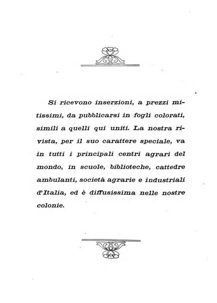 L'agricoltura coloniale organo dell'Istituto agricolo coloniale italiano e dell'Ufficio agrario sperimentale dell'Eritrea