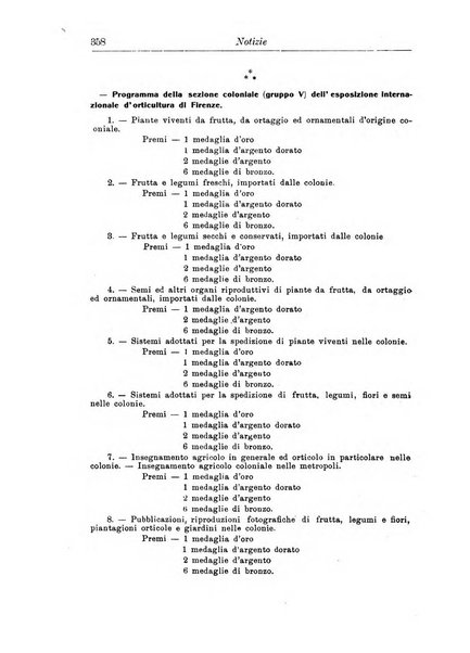 L'agricoltura coloniale organo dell'Istituto agricolo coloniale italiano e dell'Ufficio agrario sperimentale dell'Eritrea