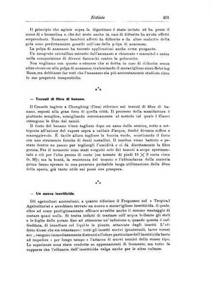 L'agricoltura coloniale organo dell'Istituto agricolo coloniale italiano e dell'Ufficio agrario sperimentale dell'Eritrea