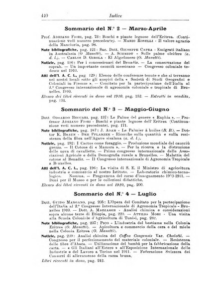 L'agricoltura coloniale organo dell'Istituto agricolo coloniale italiano e dell'Ufficio agrario sperimentale dell'Eritrea