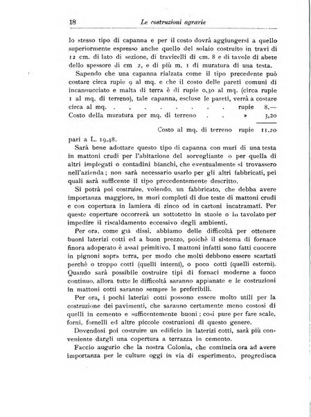 L'agricoltura coloniale organo dell'Istituto agricolo coloniale italiano e dell'Ufficio agrario sperimentale dell'Eritrea