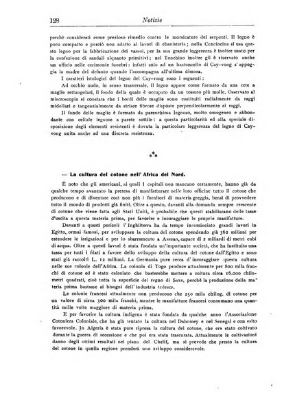 L'agricoltura coloniale organo dell'Istituto agricolo coloniale italiano e dell'Ufficio agrario sperimentale dell'Eritrea