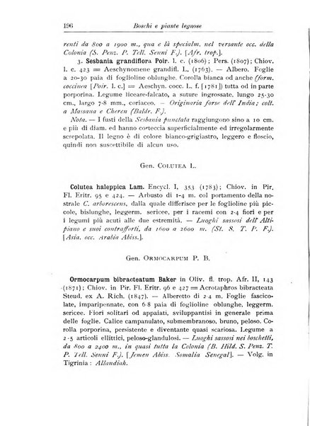 L'agricoltura coloniale organo dell'Istituto agricolo coloniale italiano e dell'Ufficio agrario sperimentale dell'Eritrea