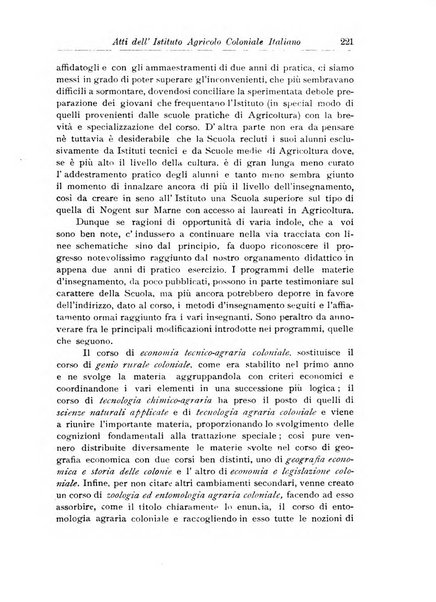 L'agricoltura coloniale organo dell'Istituto agricolo coloniale italiano e dell'Ufficio agrario sperimentale dell'Eritrea