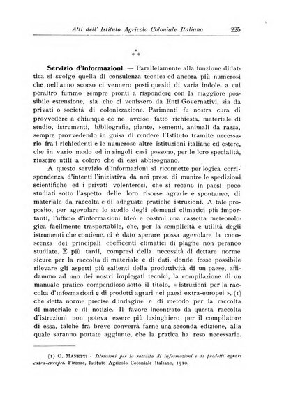 L'agricoltura coloniale organo dell'Istituto agricolo coloniale italiano e dell'Ufficio agrario sperimentale dell'Eritrea